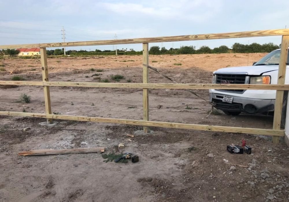 •Wood Fencing Work•1